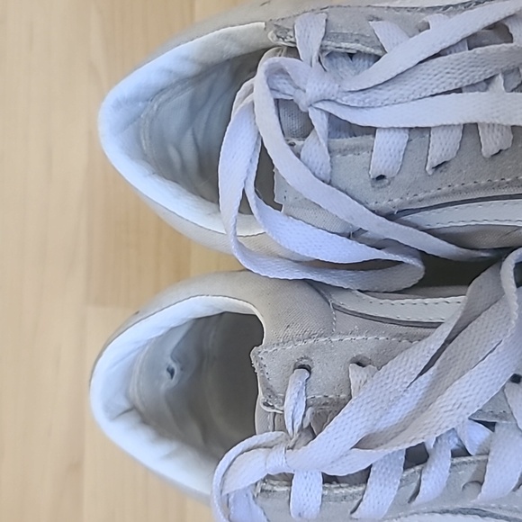 Vans Old Skool Sneakers Womens 7.5 Mens 6 Light Gray / Soft White - Picture 10 of 10